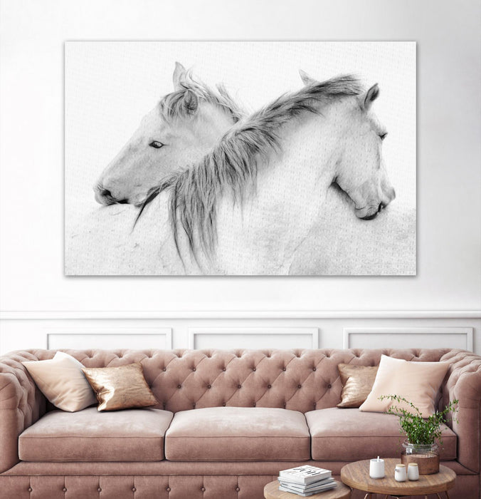 \"Stas - Horses\" Giant Art 84x54 Wall Art