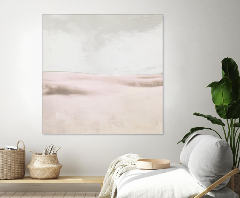 \"Blush Balance I\" Giant Art 54x54 Wall Art