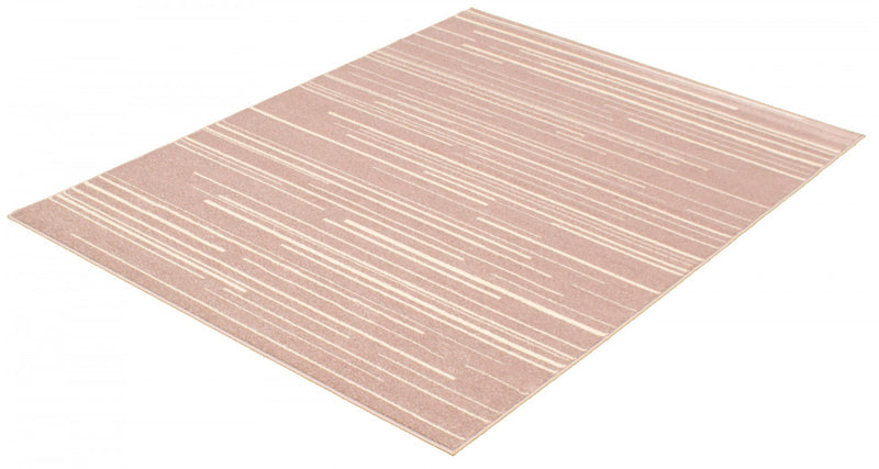 Faith Rose-Cream Area Rug - 7'10\" x 10'2\"