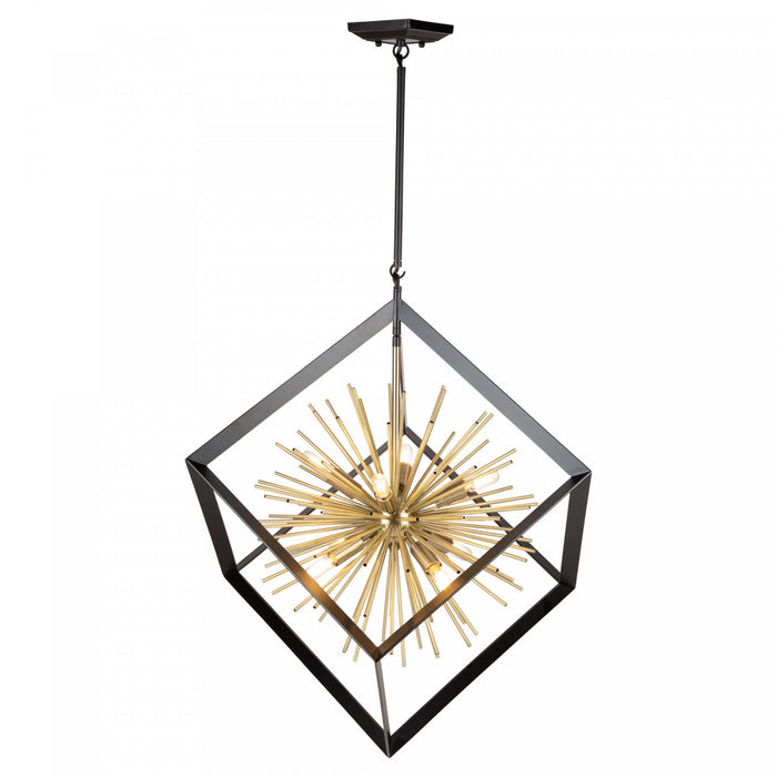 Sunburst  8-Light Chandelier