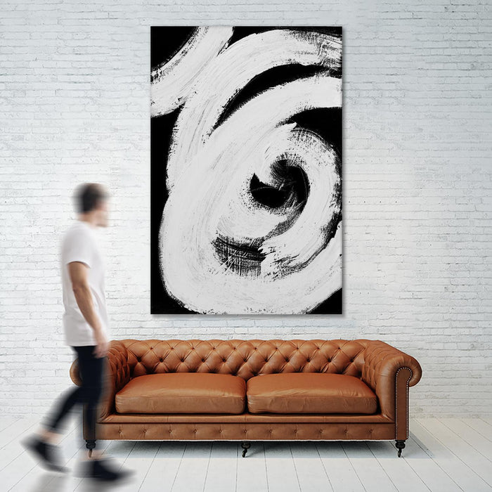\"Loosely Intertwined I\" Giant Art 72x48 Wall Art