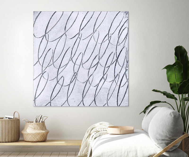 \"Contemplating Style\" Giant Art 72x72 Wall Art