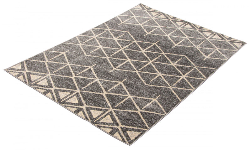 Davina Grey Area Rug - 6'7\" X 9'10\" 
