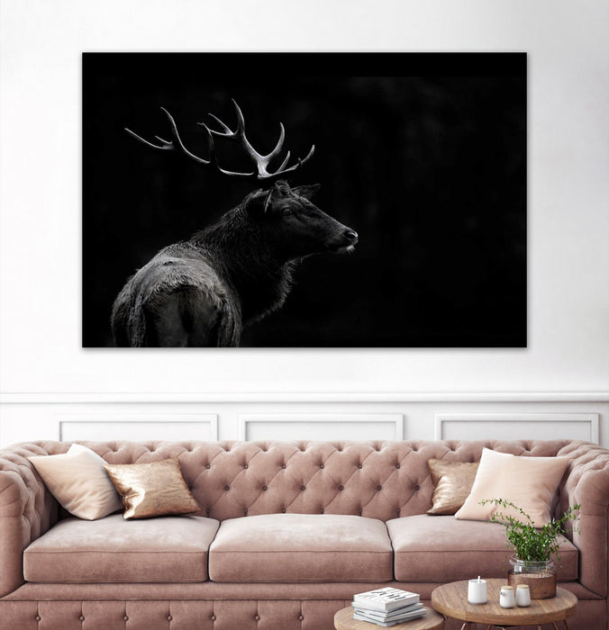 \"The Deer Soul\" Giant Art 84x54 Wall Art