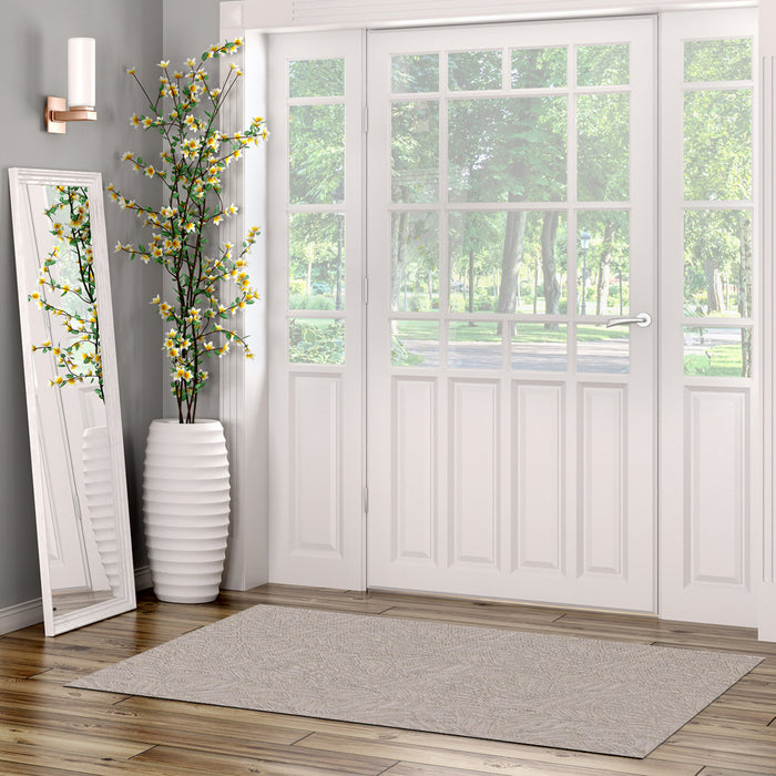 Bellezza Light Grey 2'2\" x 6'0\" Area Rug - S of 2