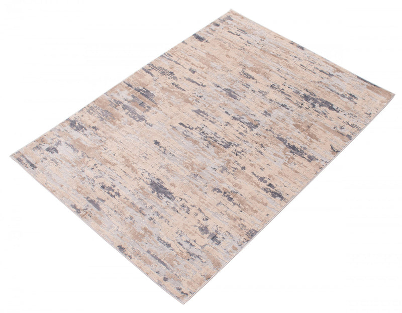 Hanifah Grey Rug 6'7\" X 9'6\" Area Rug