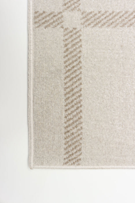 Roma Ivory Machine Washable Area Rug - 6'0\" x 9'0\"