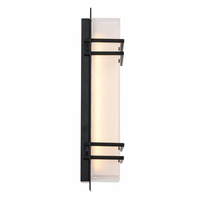 Sausalito 15 W LED Black Outdoor Wall Light II