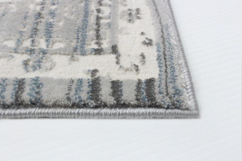 Shaleigh Cream, Grey Rug 8'0\" X 10'0\" Area Rug