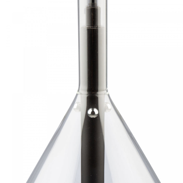 Conic 1-Light Black Pendant