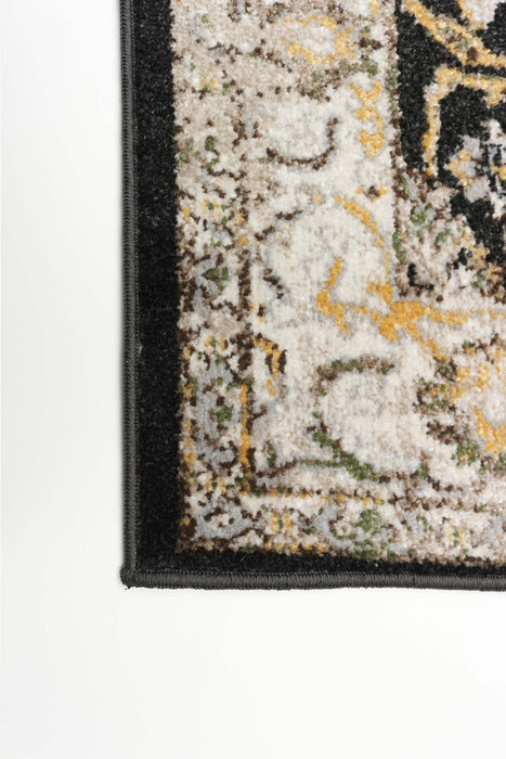 Legacy Black Machine Washable Area Rug - 2'6\" x 8'0\"