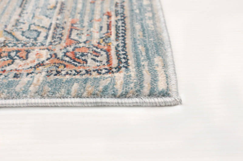 Baina Heriz Blue Area Rug - 6'7\" x 9'10\"