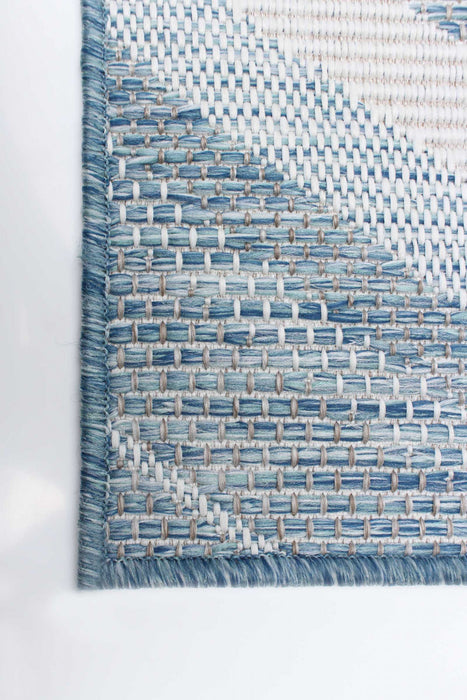 Neisha Modern Blue Rug 6'7\" X 9'6\" Area Rug
