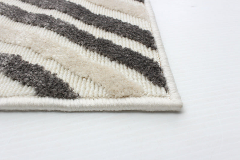 Nikkos Taupe 2'8\" x 4'11\" Area Rug