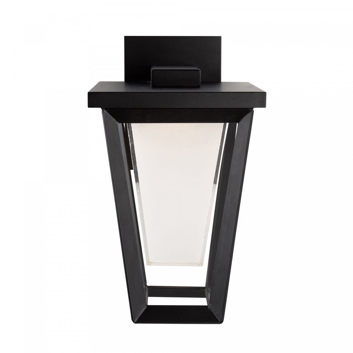 Waterbury Black 15 W LED Outdoor Wall Light