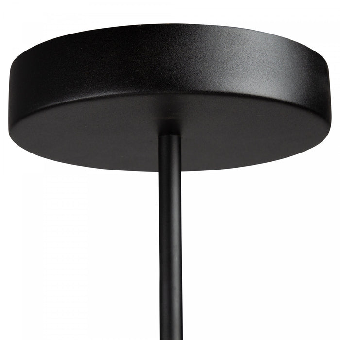 Equinox 40 W LED Black Pendant Light