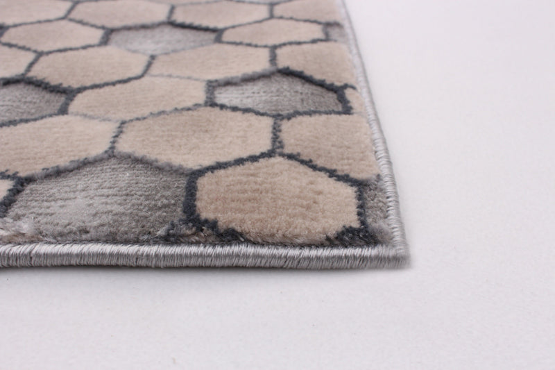 Ranger Taupe/grey Rug 3'11\" X 5'11\" Area Rug