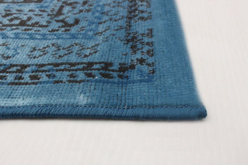Awena Blue 6'7\" x 9'6\" Area Rug