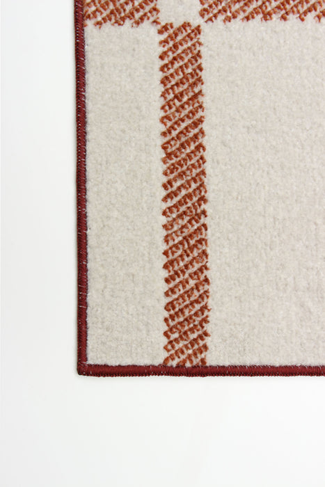 Roma Copper Machine Washable Area Rug - 6'0\" x 9'0\"