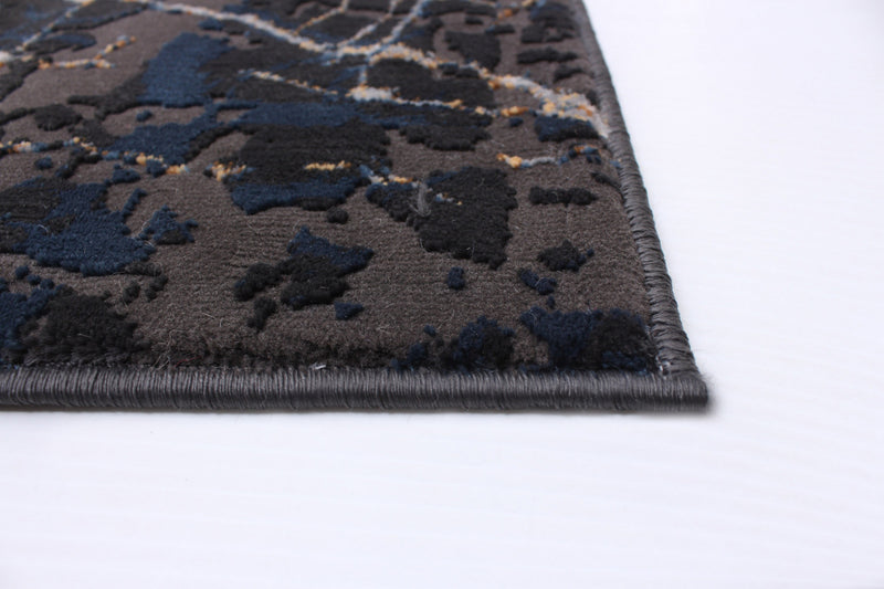 Black Marble Area Rug - 8'0\" x 10'0\"