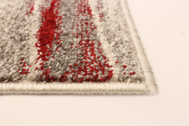 Arusha Ivory / Red 6'7\" x 9'6\" Area Rug