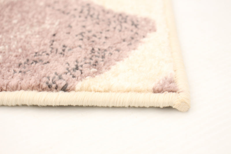 Palta Cream-Rose Area Rug - 3'11\" x 5'7\"