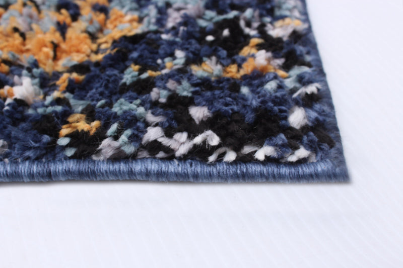 Paloma Marble Blue Area Rug - 5'3\" x 7'3\"