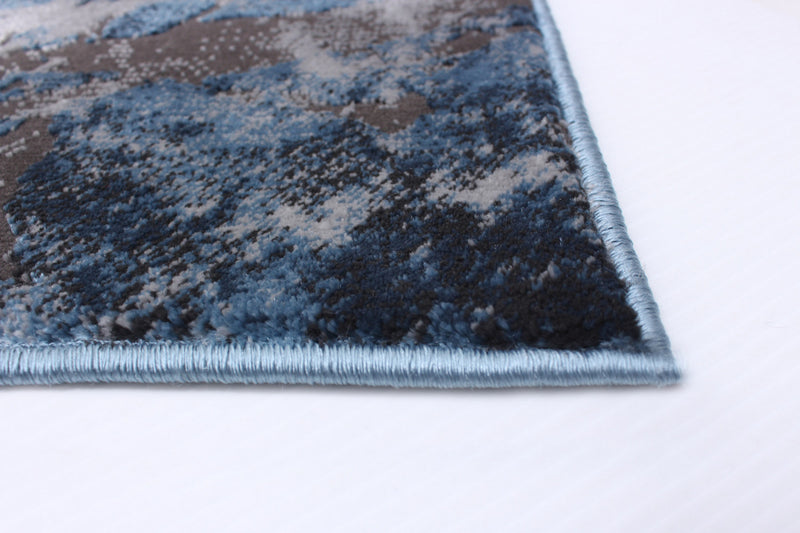 Blue Marble Area Rug - 8'0\" x 10'0\"