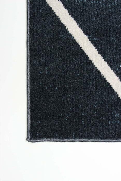 Kenza Blue Machine Washable Area Rug - 8'0\" x 10'0\"