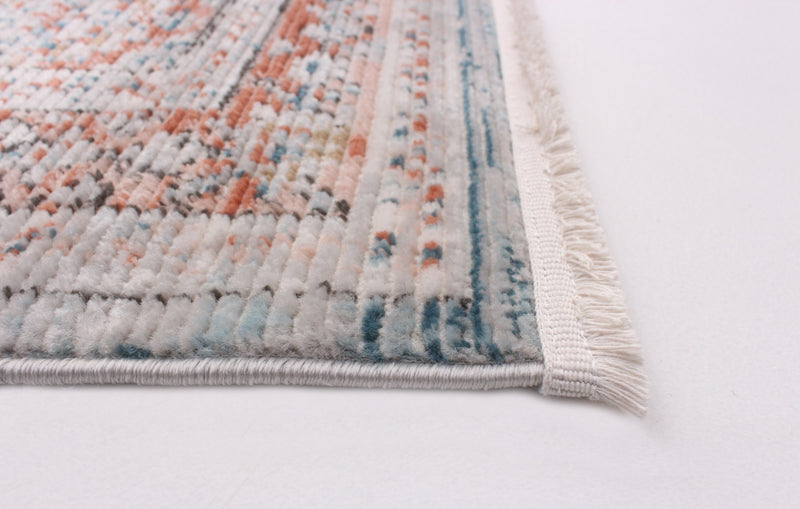 Leandra Copper/blue Rug 3'11\" X 5'11\" Area Rug