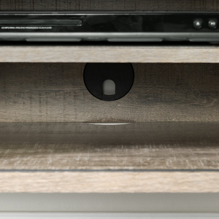 Munich Wall Mounted Media Console - Weathered Oak