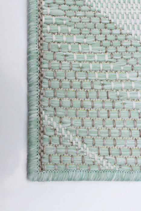 Neisha Modern Mint Rug 6'7\" X 9'6\" Area Rug
