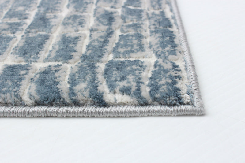 Kecia Navy/cream Rug 8'0\" X 10'0\" Area Rug