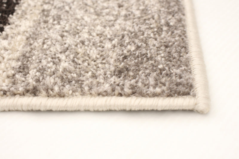 Aya Ivory-Blue Area Rug - 3'11\" x 5'7\"