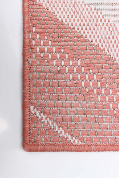 Neisha Modern Coral Rug 6'7\" X 9'6\" Area Rug