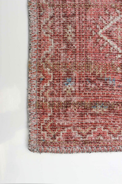 Rosamond Red Rug 5'3\" X 8'0\" Area Rug