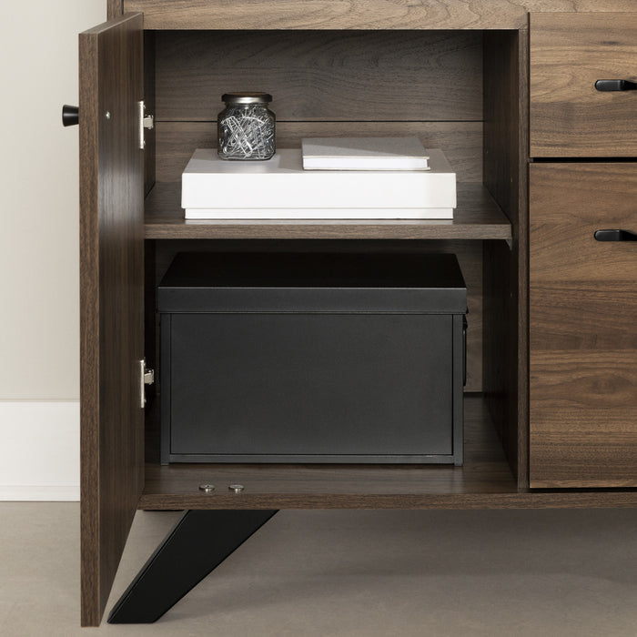 Flam Multi-Function Desk - Natural Walnut 