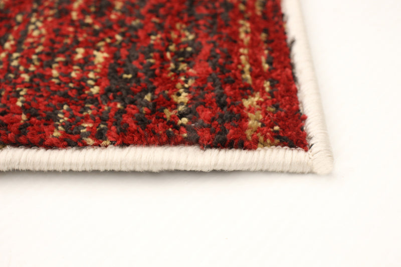Aya Ivory-Red Area Rug - 5'3\" x 7'3\"