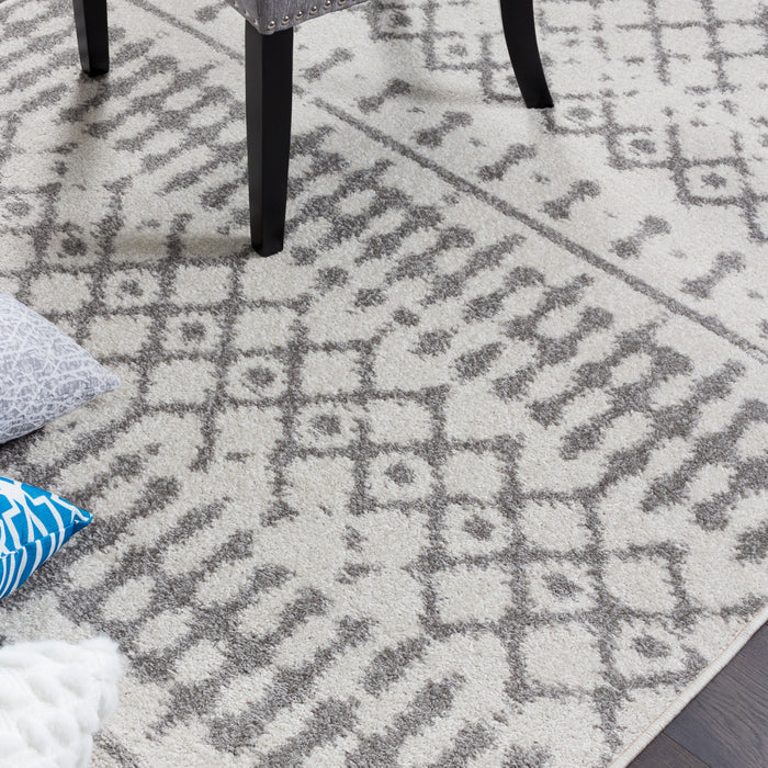 Lav Grey Mor 3x5 Area Rug