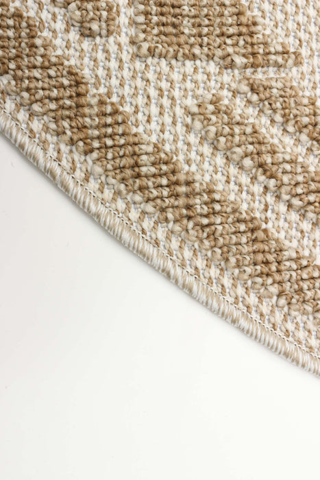 Simcha Taupe Area Rug - 8'0\" x 8'0\"