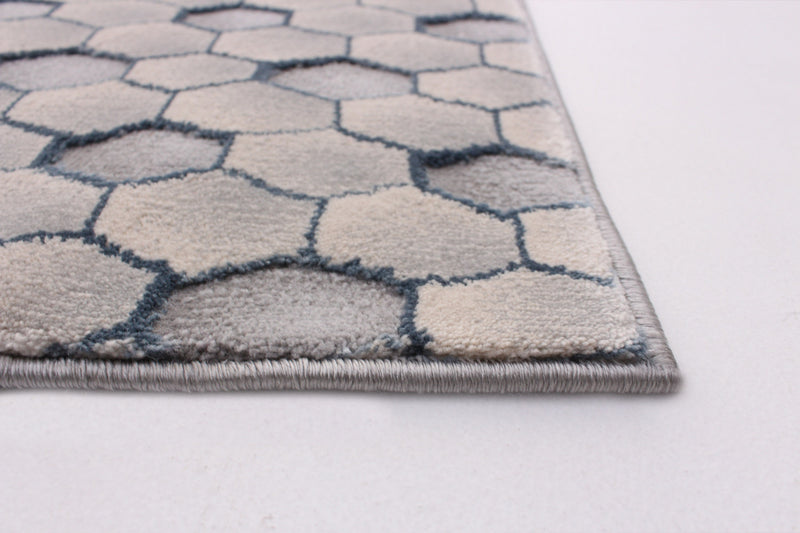 Ranger Grey/blue Rug 5'3\" X 7'3\" Area Rug