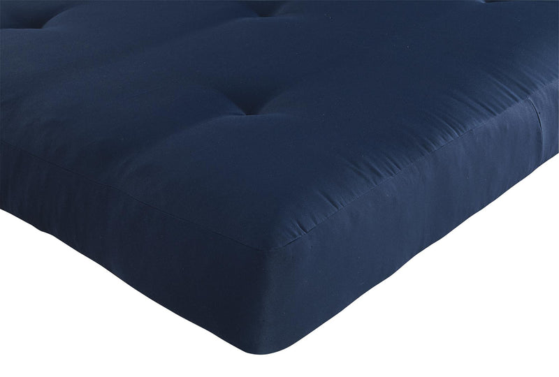 DHP Jayce 6\" Polyester-Filled Full Futon Mattress - Blue