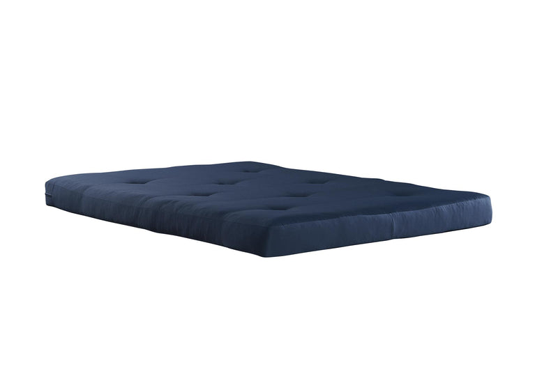 DHP Jayce 6\" Polyester-Filled Full Futon Mattress - Blue