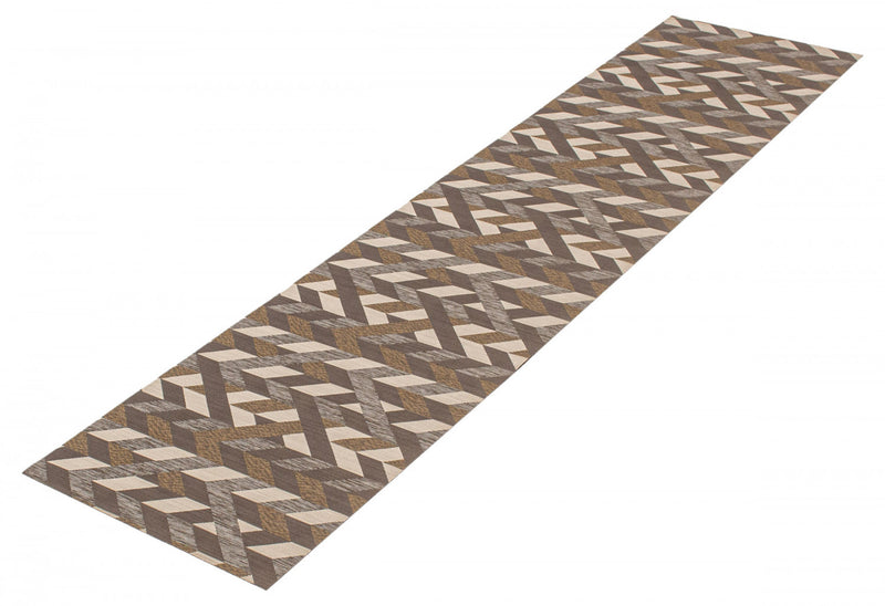Bellezza Dark Brown 2'2\" x 30'0\" Area Rug