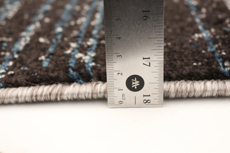 Aya Grey-Blue Area Rug - 5'3\" x 7'3\"