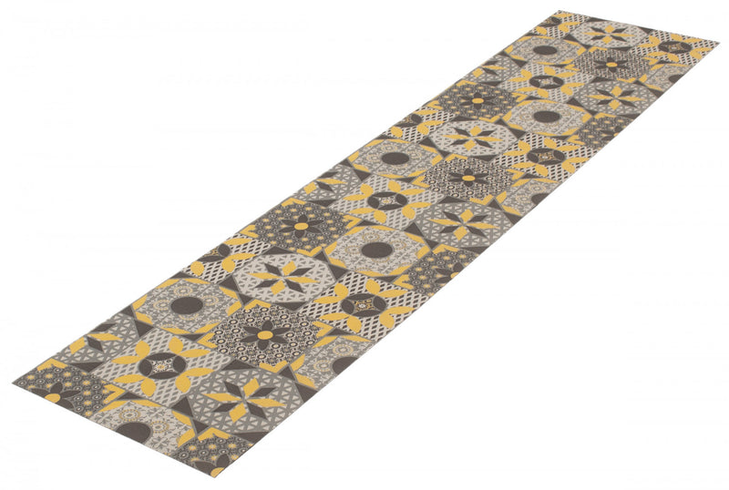 Bellezza Grey 2'2\" x 10'0\" Area Rug