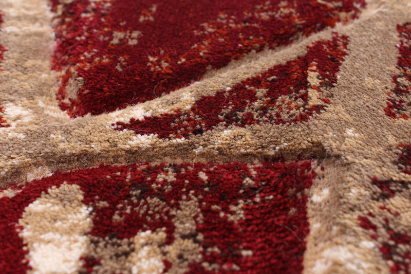 Cherokee Red Area Rug - 5'3\" X 7'3\" 