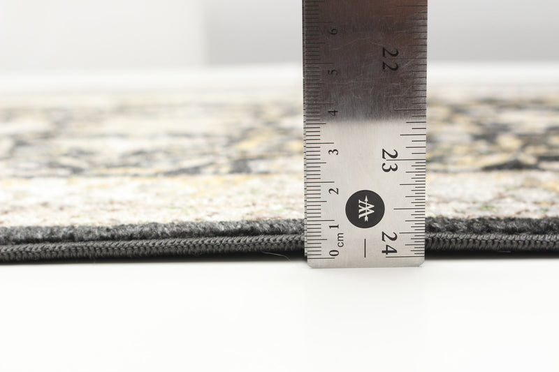 Legacy Black Machine Washable Area Rug - 2'6\" x 8'0\"