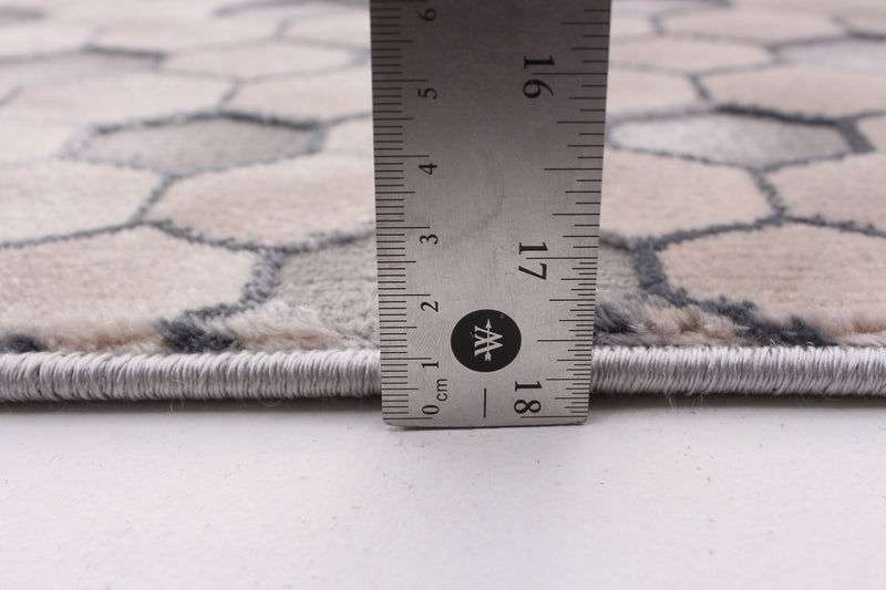 Ranger Taupe/grey Rug 3'11\" X 5'11\" Area Rug