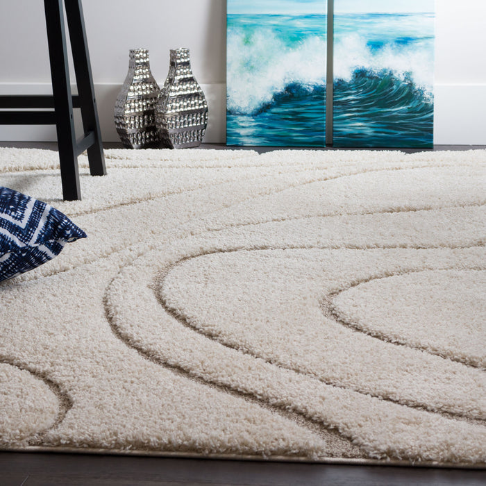 Oak Cream 3x5 Area Rug